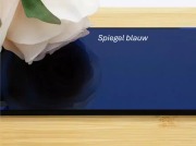Spiegel blauw