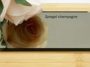 Spiegel champagne